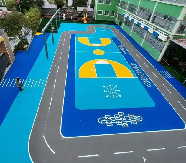 大同市幼儿园塑胶跑道混合型塑胶跑道 - 推荐